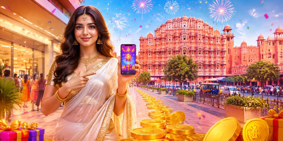 User registering on ht03xl during Jaipur Hawa Mahal festival